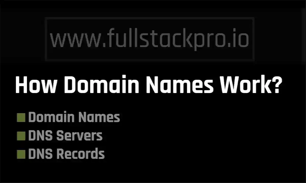 How Domain Names Work?